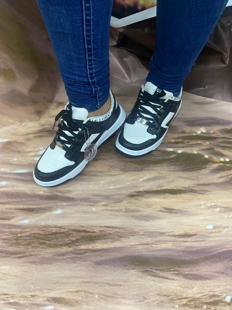 Tênis Sal e Pimenta   Feminino Ref SPS0046PB