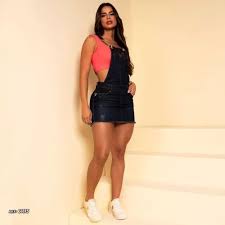 Salopete Jeans Modeladora Pit Bull Jeans Original Ref 61115