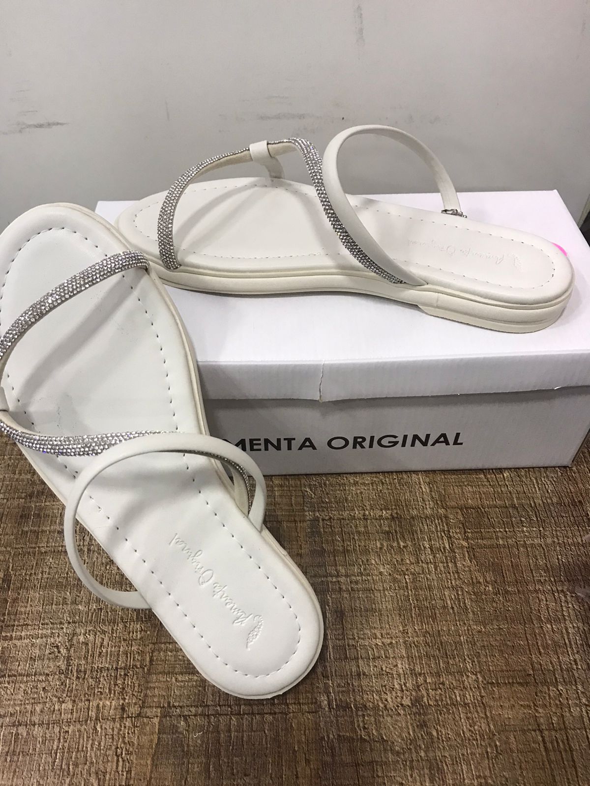 RASTEIRINHA COM STRASS MEIA CANA PIMENTA ORIGINAL REF 2418