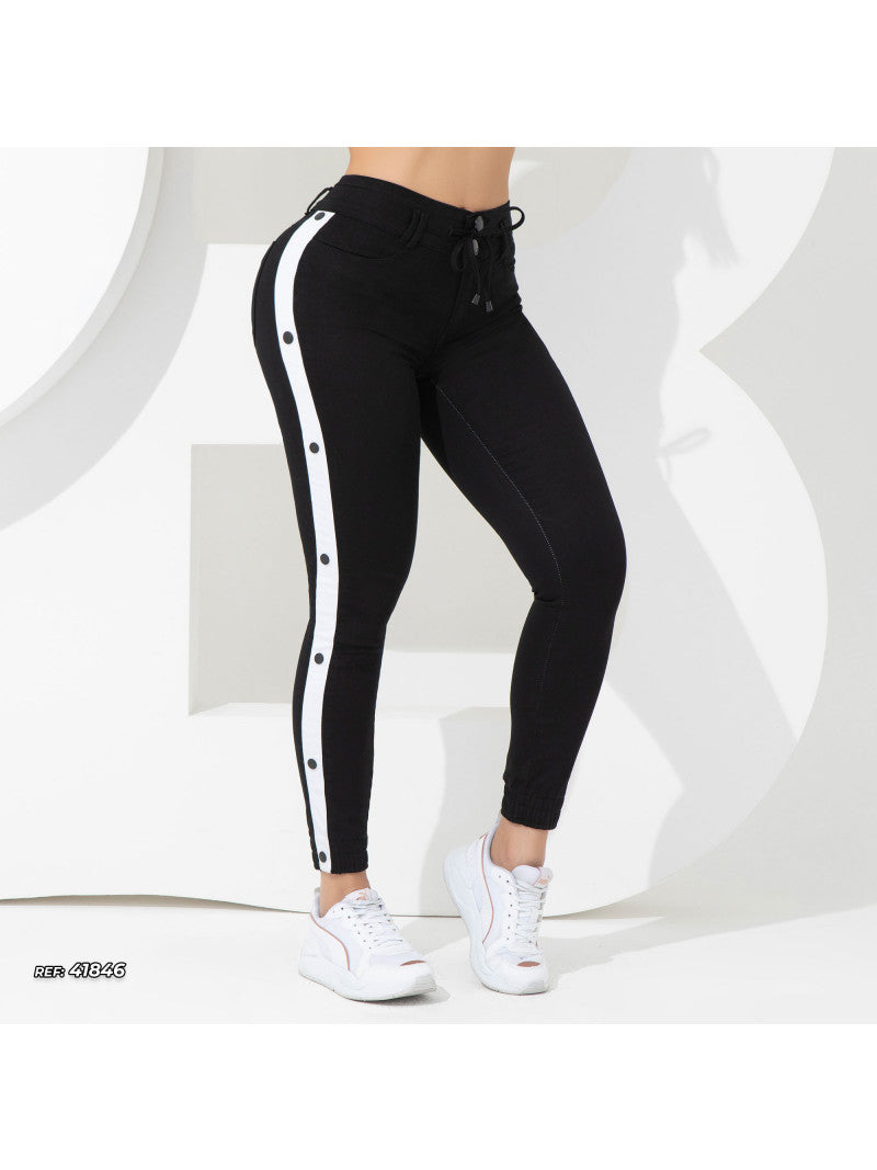 Calça Jogger Preta Pit Bull Original    Ref: 41846