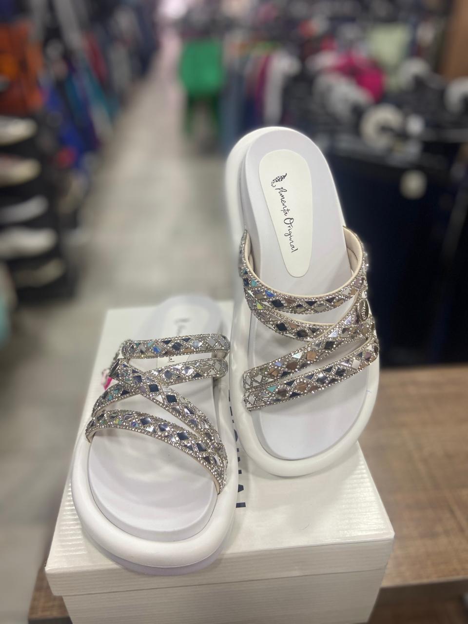 BIRKEN COM STRASS ESPELHADO REF 7126