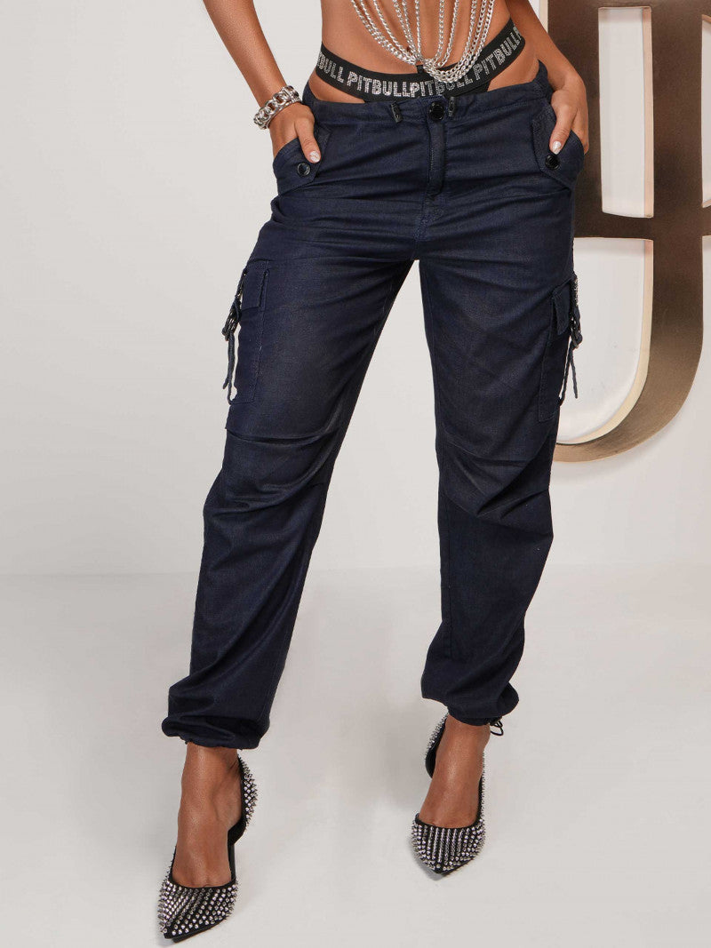 CALÇA PARACHUTS PANTS PIT BULL JEANS REF 69505