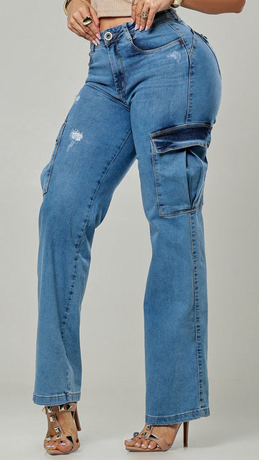 Calça Wide Leg Rhero Jeans REF 57350