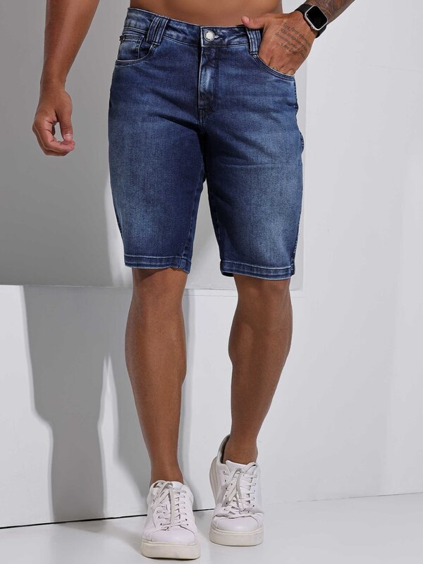 BERMUDA JEANS MASCULINA PIT BULL  Ref: 80413