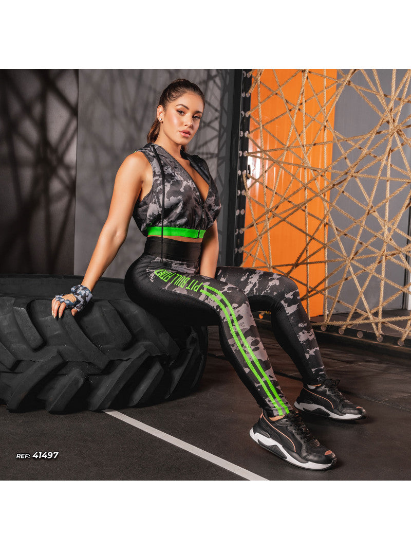 Calça legging modeladora Pit Bull Ref 41497