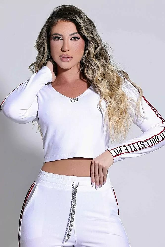 CROPPED MANGA LONGA PIT BULL JEANS REF 83297