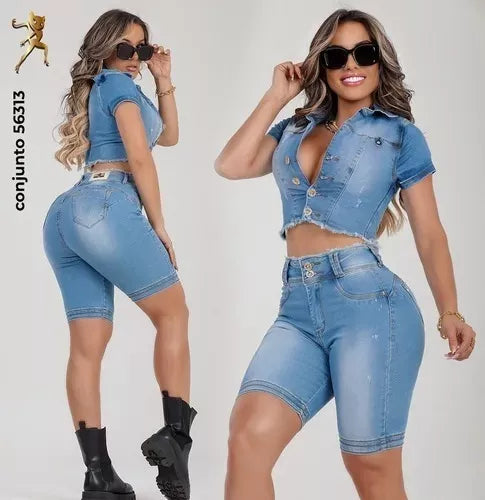 Conjunto Rhero Jeans Original Ref 56313