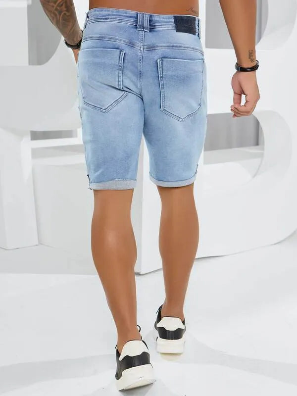 MEN STRETCH BERMUDA PIT BULL JEANS Ref: 82826