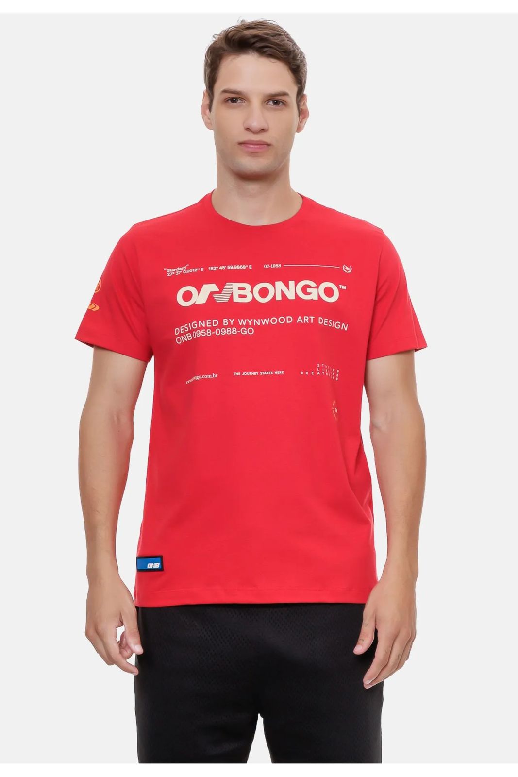 CAMISETA MASCULINA ONBONGO REF ON188