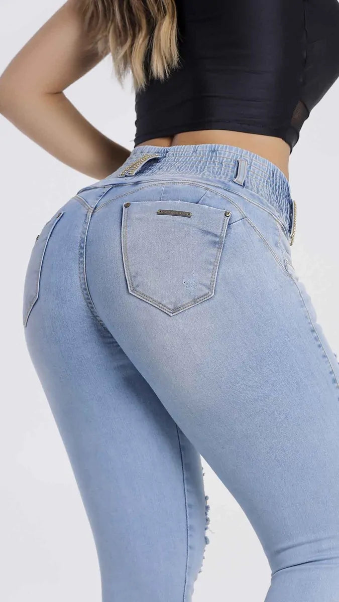 CALÇA CIGARRETE RHERO JEANS ORIGINAL REF 56192