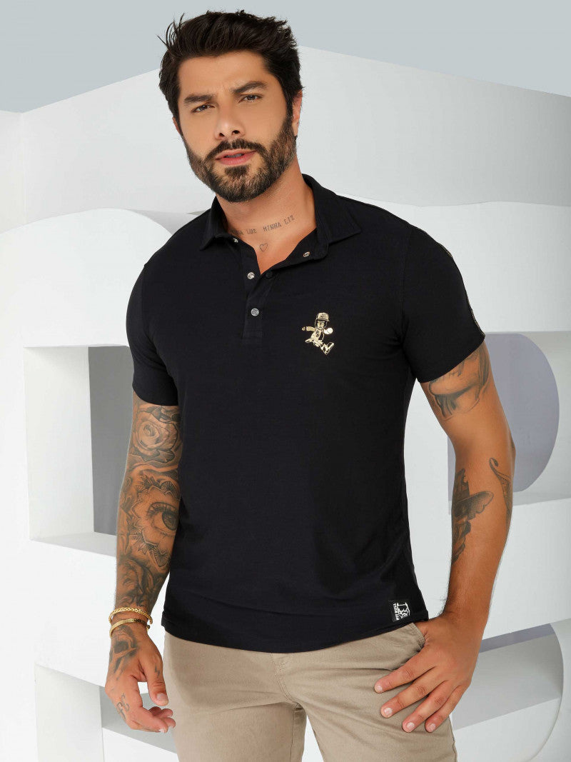 POLO MASCULINA PIT BULL JEANS 81860