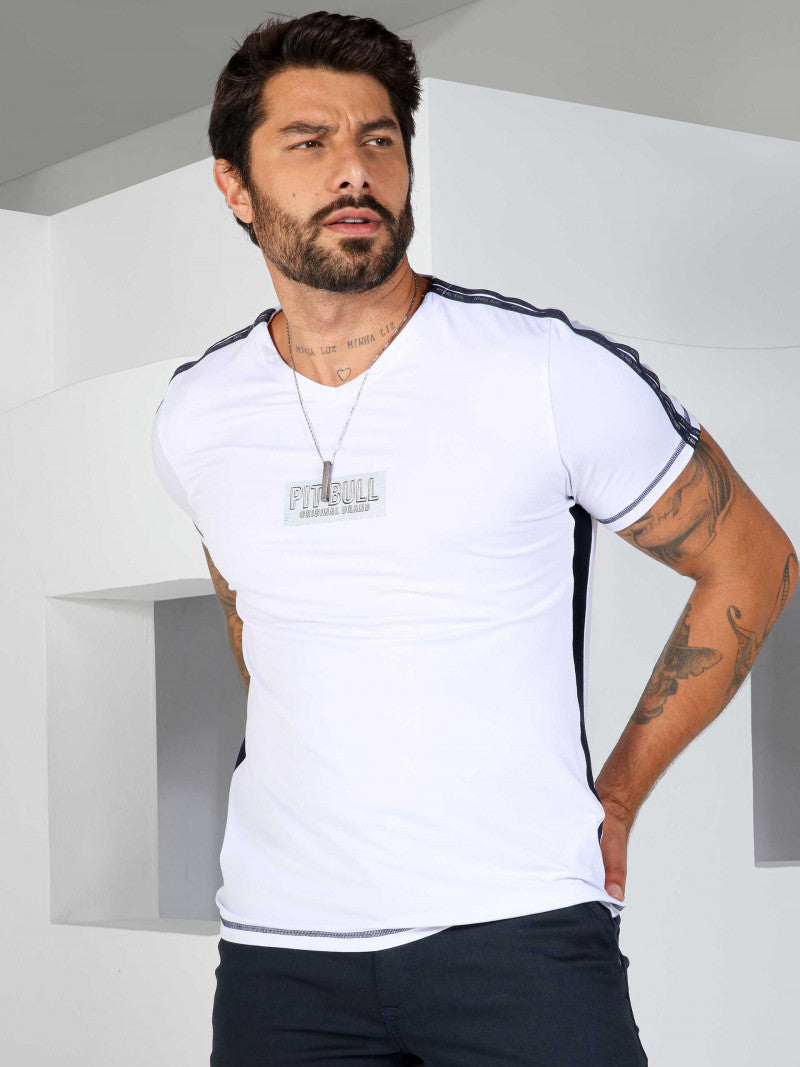 CAMISETA GOLA V PIT BULL JEANS 81464