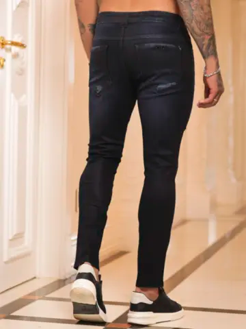 Calça Masculina Confortável e Estilosa com Lavado Escuro Pit Bull Jeans Ref: 87817