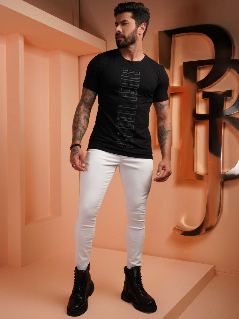 CAMISETA GOLA O PIT BULL JEANS REF 80093