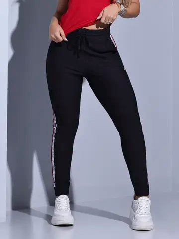 CALÇA JOGGER PIT BULL JEANS CONFORTÁVEL COM ESTAMPARIA LATERAL Ref: 85955