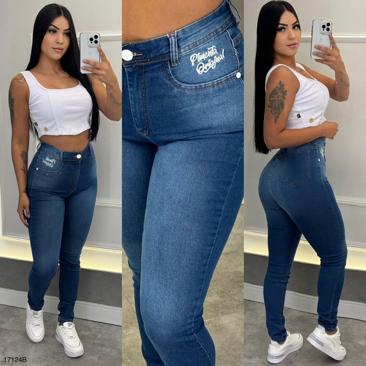 CALÇA SKINNY PIMENTA ORIGINAL REF 17124B