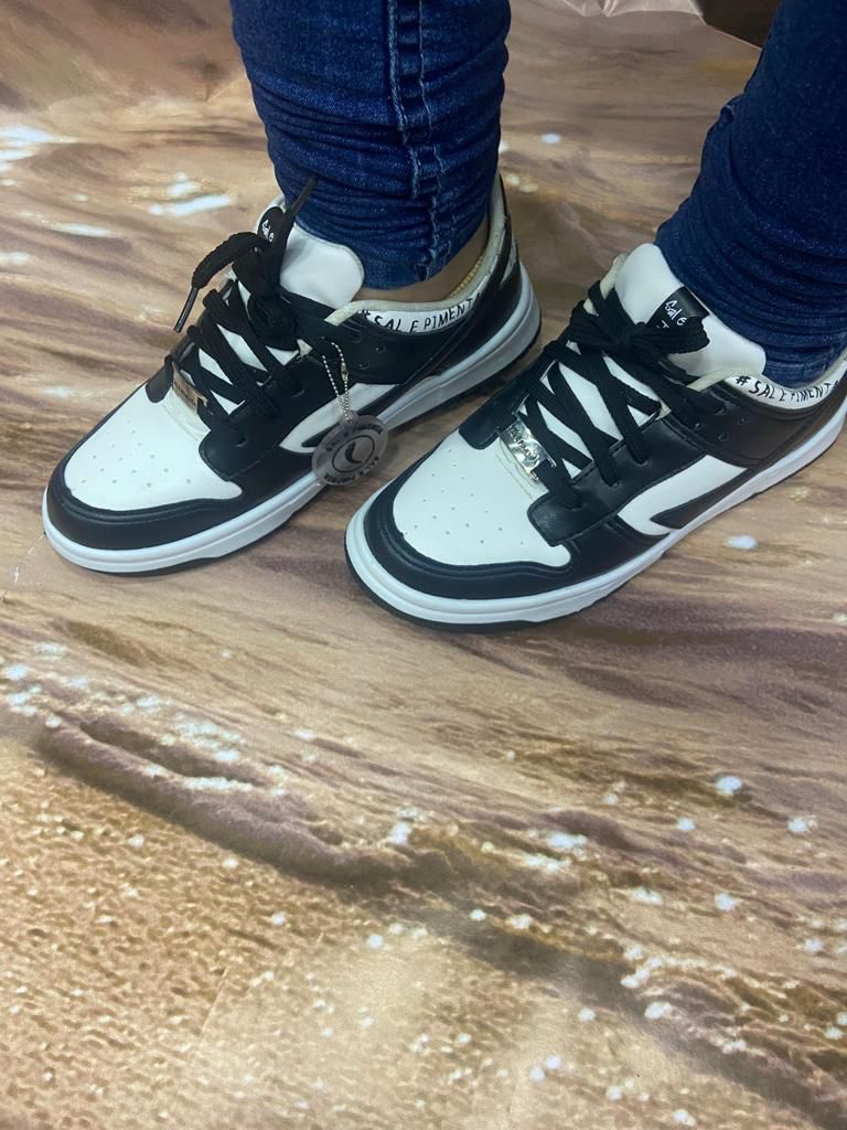 Tênis Sal e Pimenta   Feminino Ref SPS0046PB