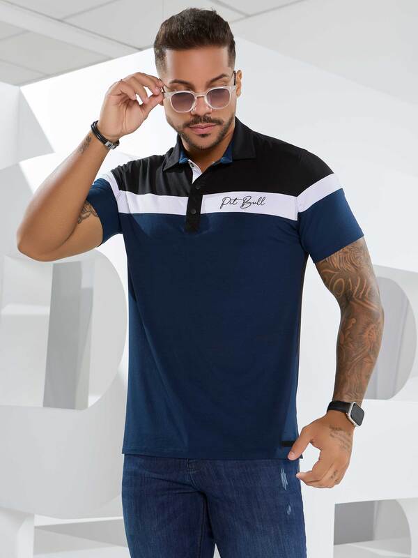POLO MASCULINA PIT BULL Ref: 82078