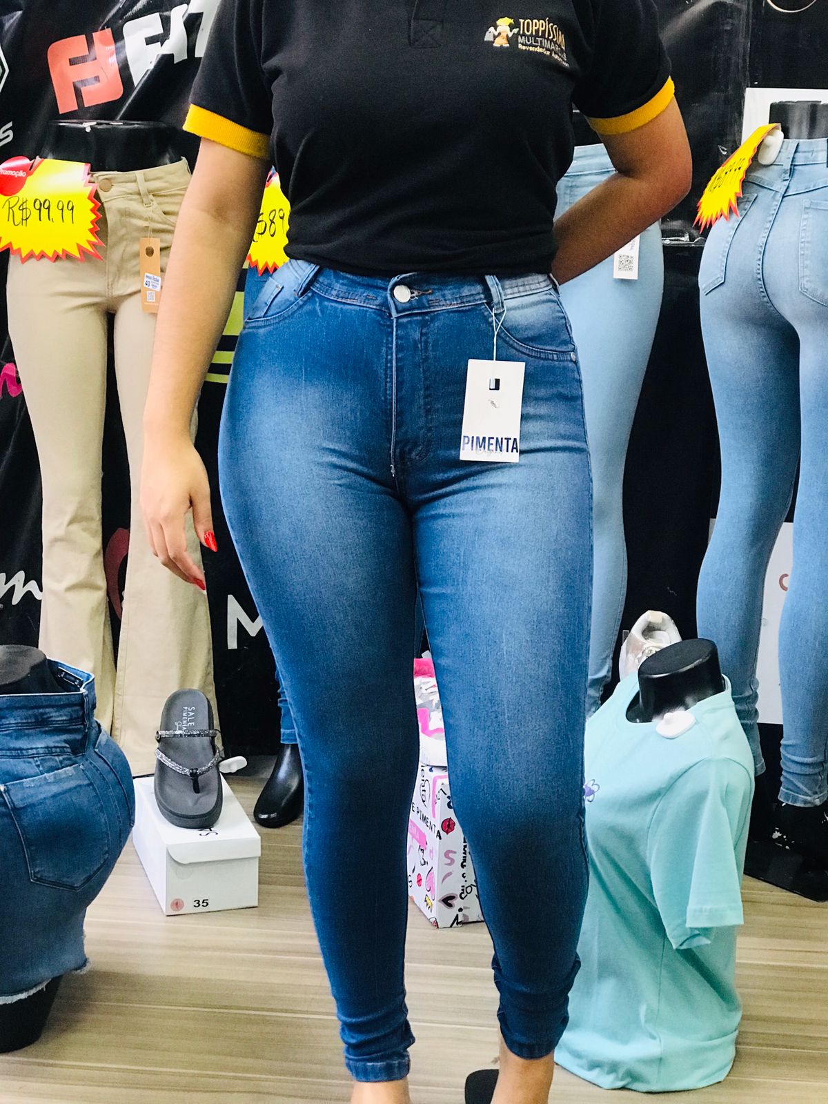 CALÇA FEMENINA PIMENTA ORIGINAL REF 005B