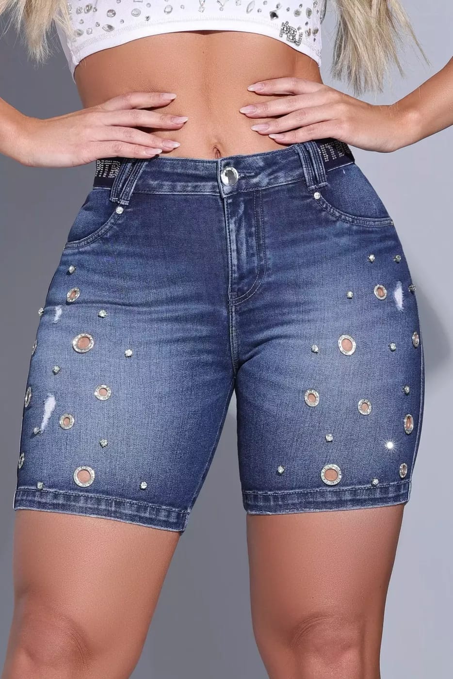 BERMUDA FEMININA PIT BULL JEANS REF 83978