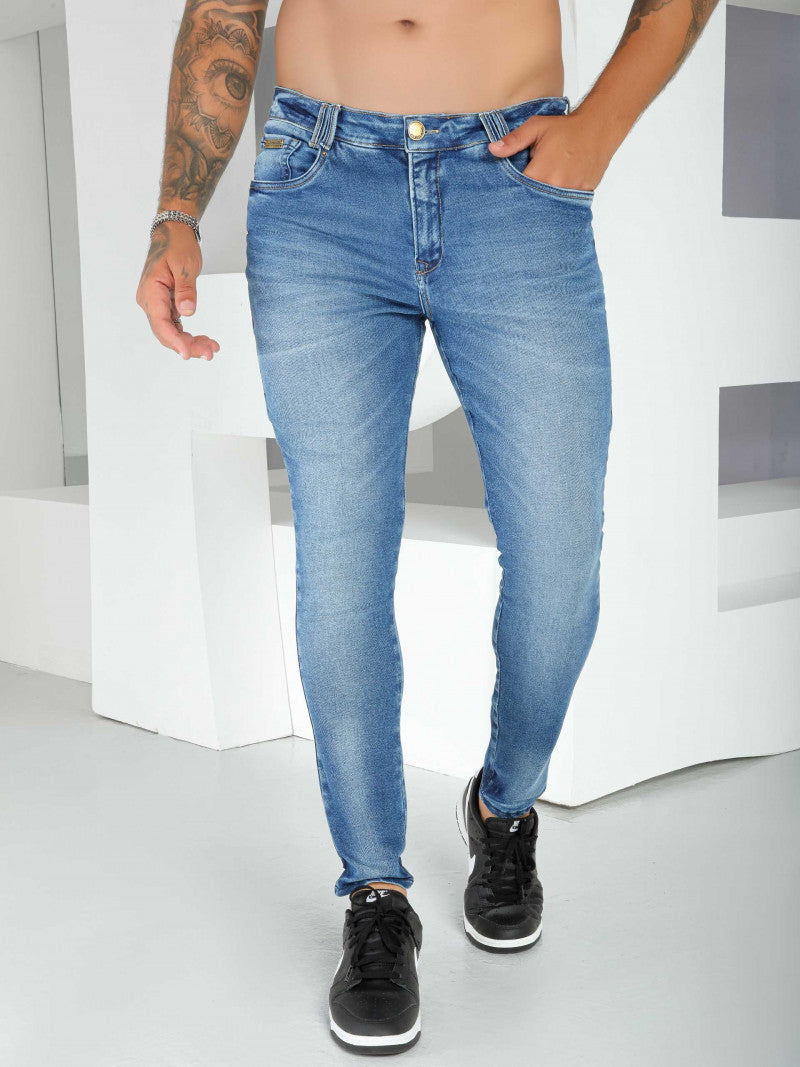 CALÇA JEANS SLIM MASCULINA PIT BULL 63045