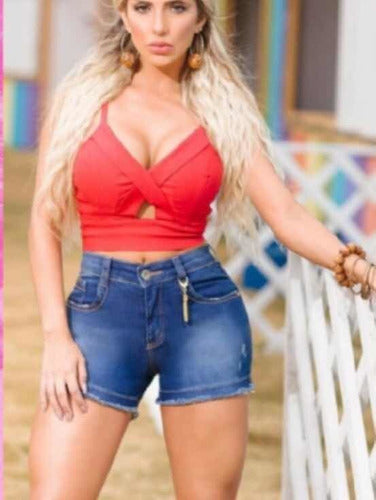 Short On Line Jeans Original Ref 03486