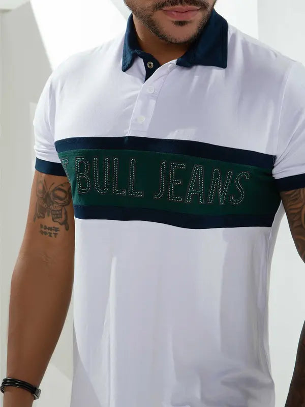 POLO MASCULINA CONFORTO PIT BULL JEANS Ref: 83509
