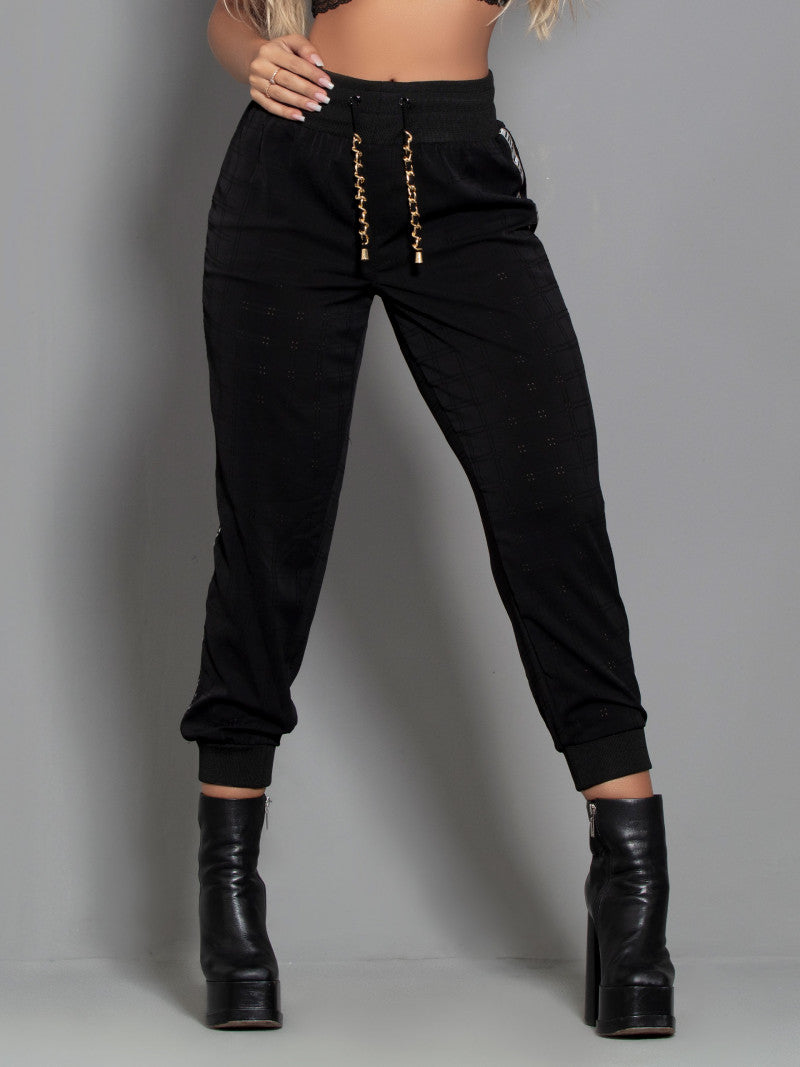 Calça Jogger Cropped Pit Bull Jeans Original Ref 63939