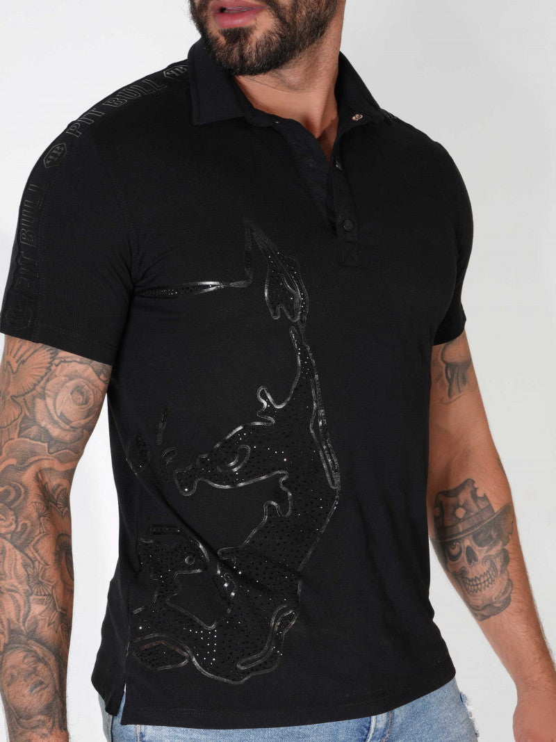 POLO MASCULINA PIT BULL JEANS REF 80094