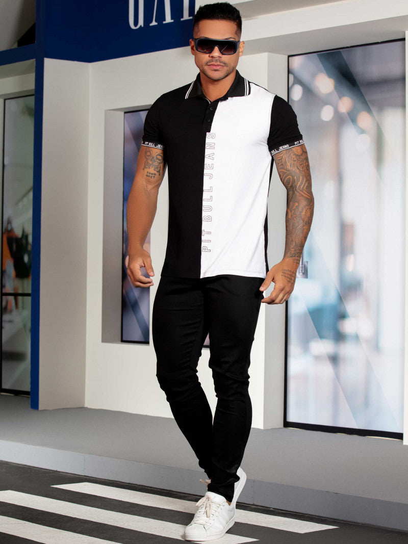 Camiseta Gola Polo Pit Bull Jeans Ref 79501