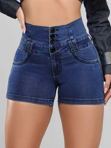 Short Cintura Perfeita Pit Bull Jeans Modelador com Acabamento Refinado Ref: 87670