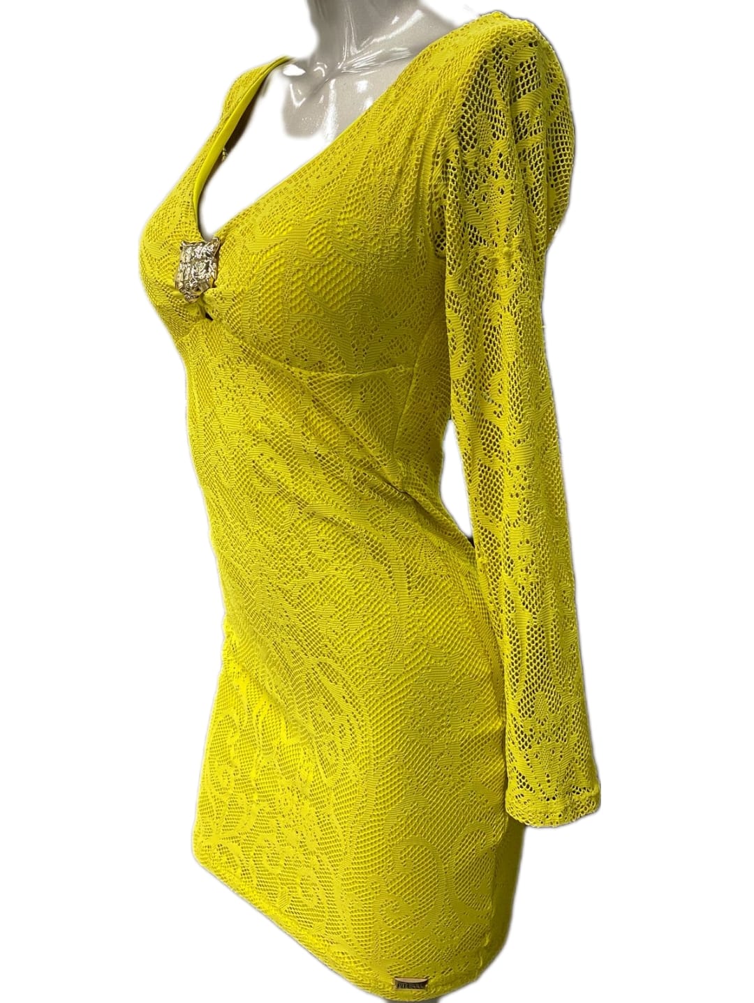 VESTIDO PIT BULL JEANS MANGA LONGA ORIGINAL REF 17687