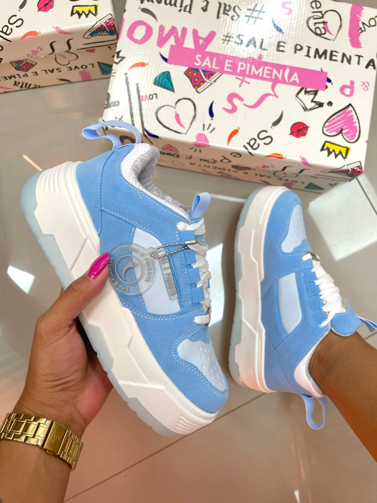 TENIS SAL E PIMENTA ORIGINAL  REF SPS00051A