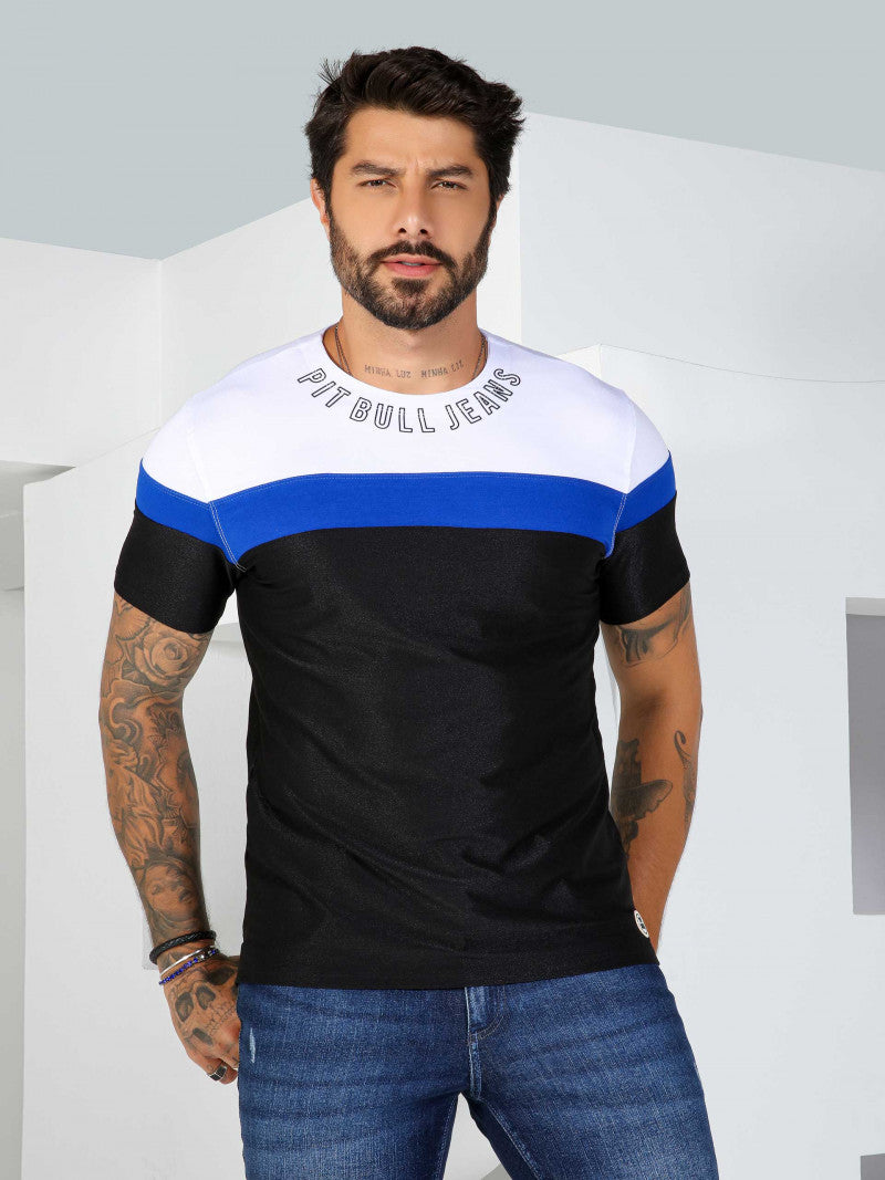 CAMISETA MASCULINA T-SHIRT PIT BULL  REF 81100