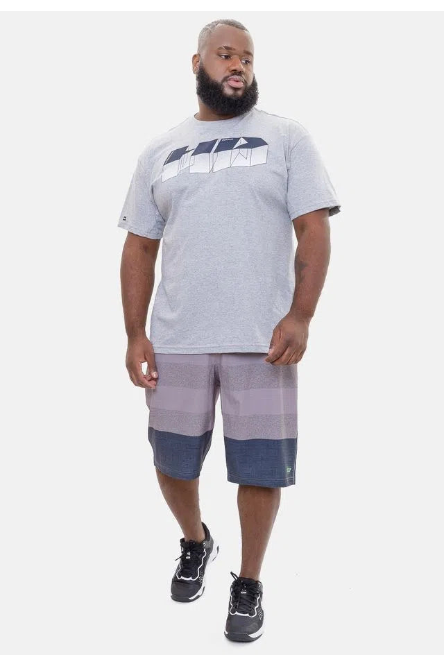 Boardshort HD Plus Size Híbrido Ref 9349A