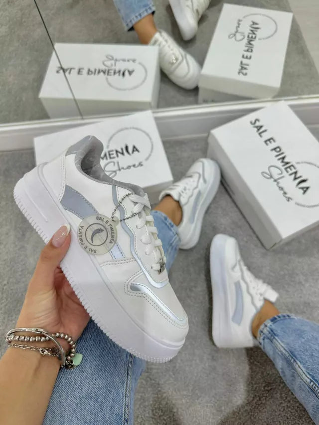 Tênis Sal e Pimenta Refletivo Ref SPS0011