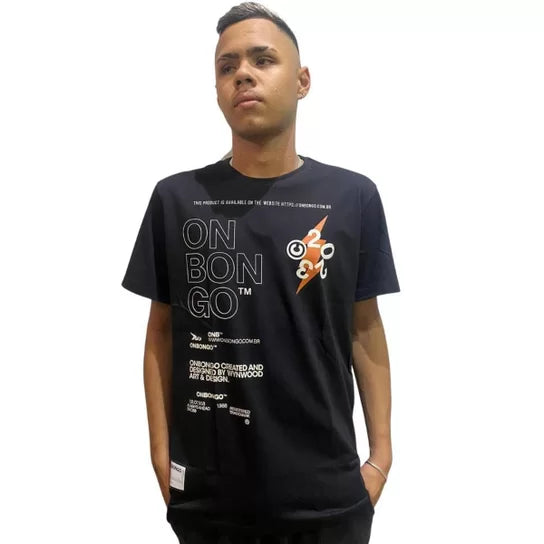 Camiseta Onbongo Estampada Masculino Ref D729A