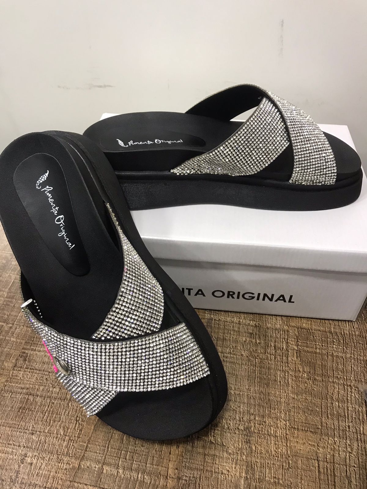 BIRKEN COM STRASS EM X PIMENTA ORIGINAL REF 7105P