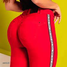 Calça Pit Bull Jeans Original Vermelha Lançamento Ref 59959