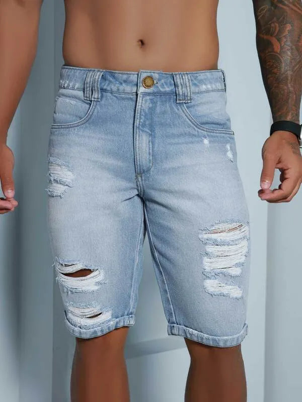 BERMUDA MASCULINA PIT BULL JEANS REF 79806