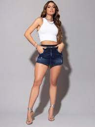 Short Saia Pit Bull Jeans Ref 64445