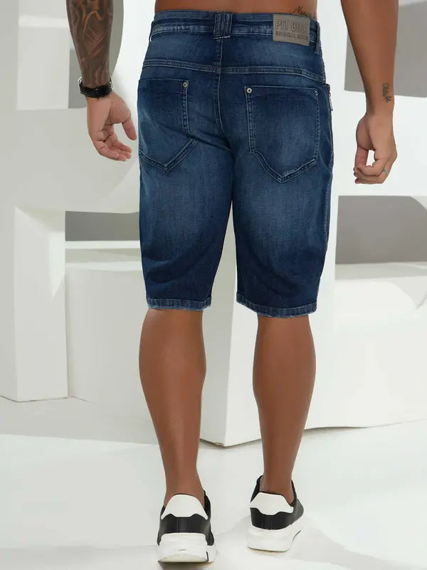 BERMUDA SLIM MASCULINA PIT BULL JEANS  Ref: 83198