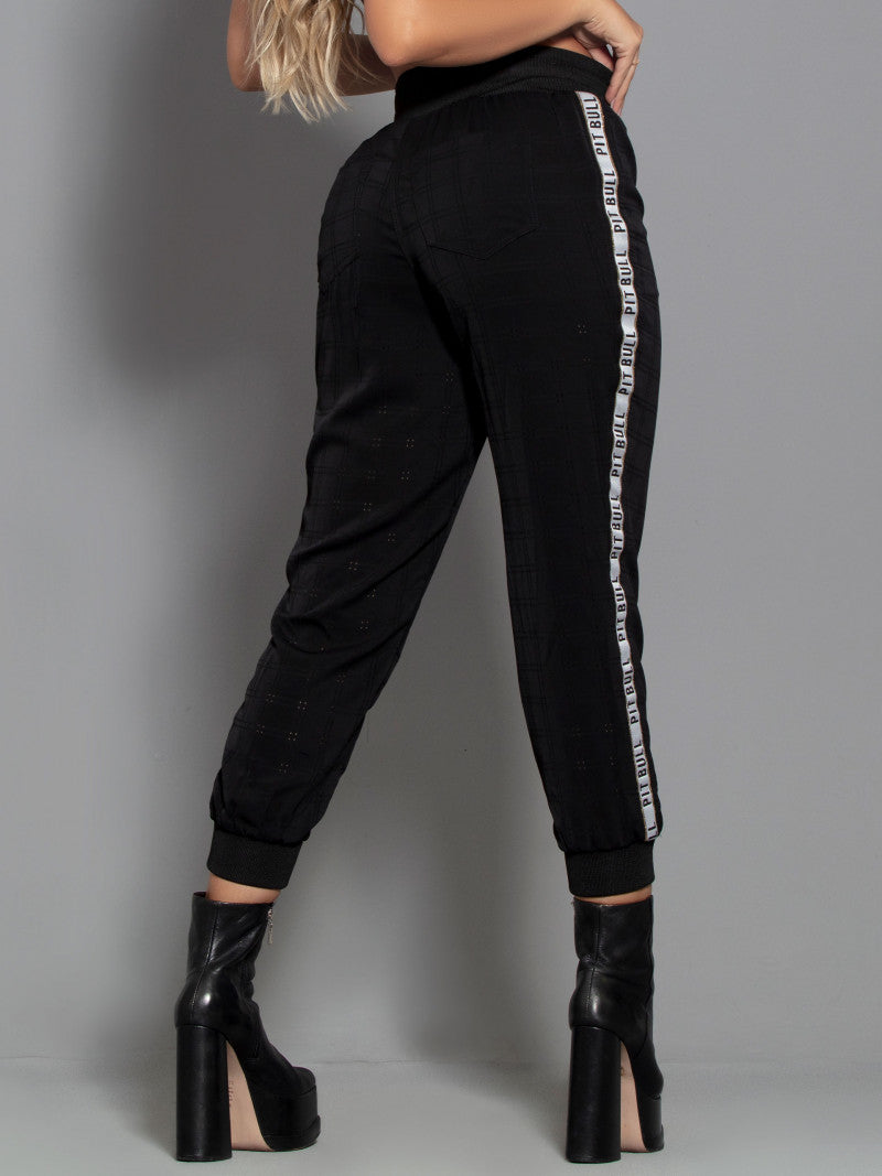 Calça Jogger Cropped Pit Bull Jeans Original Ref 63939