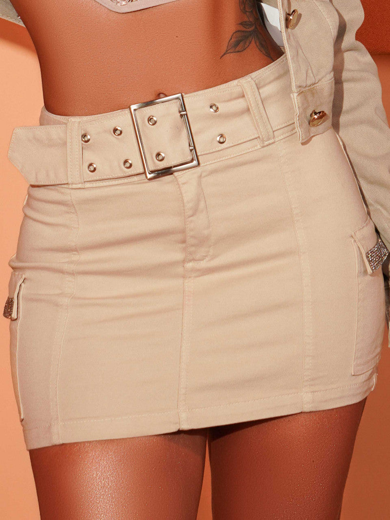 Mini Saia Color Pit Bull Jeans Ref 67187