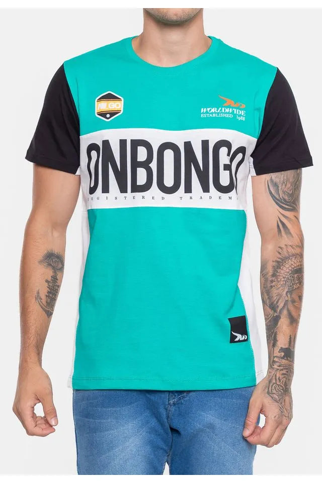 CAMISETA MASCULINA ONBONGO REF  D926A