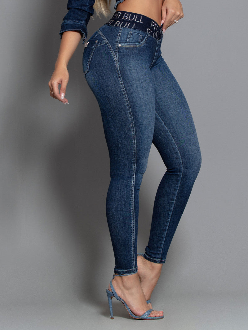 Calça Pit Bull Jeans  Skinny Feminina  Ref 66428