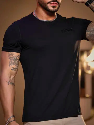 CAMISETA MASCULINA ESTILO CASUAL PIT BULL JEANS DIA A DIA MODERNA Ref: 86045