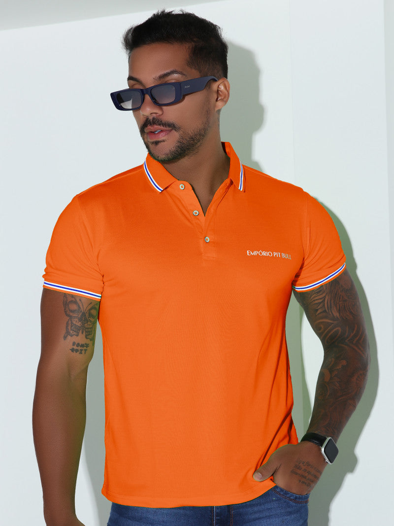 POLO MASCULINA EMPORIO PIT BULL JEANS REF 84724