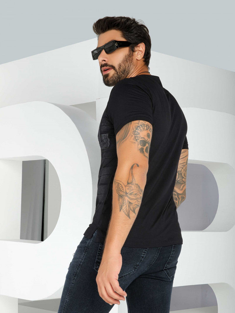 CAMISETA GOLA O PIT BULL JEANS REF 82619