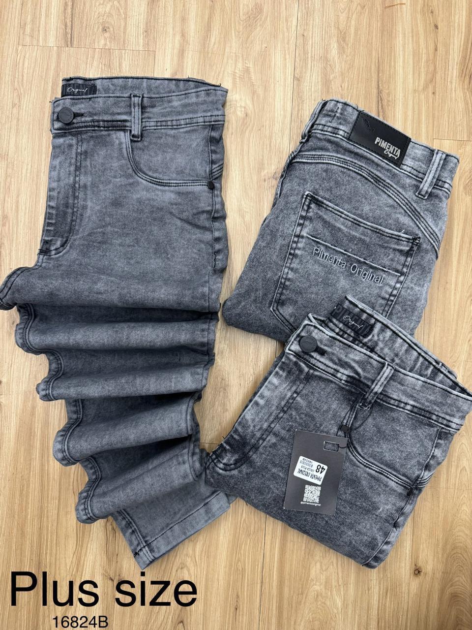 CALÇA PIMENTA ORIGINAL PLUS SIZE REF 16824B